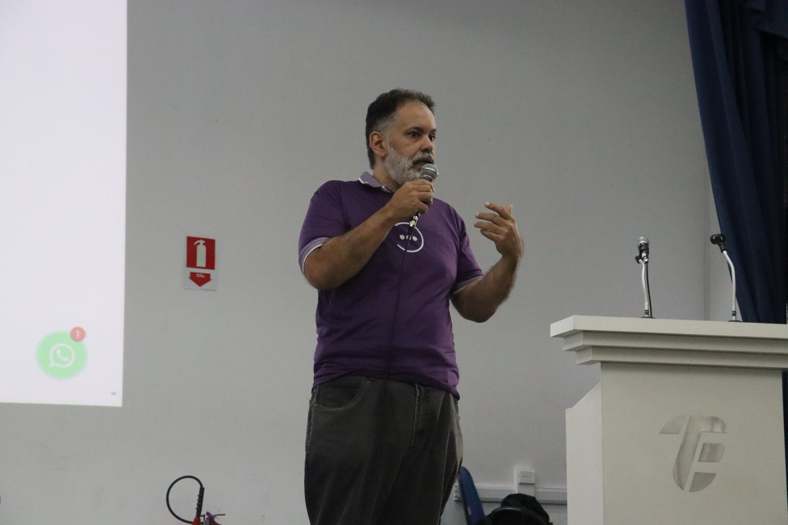 Apresentação final do evento